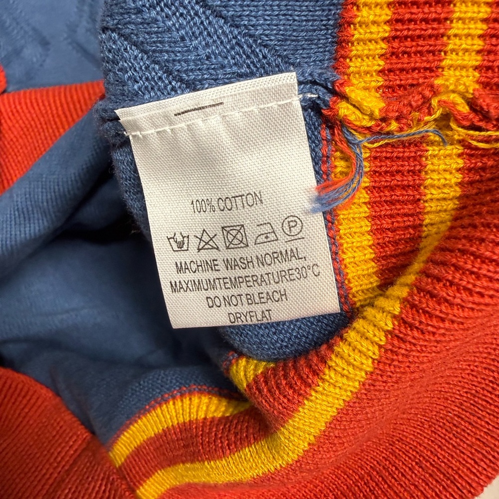 OXKNIT Store Knit Polo Shirt Men’s size Large Retro 60s 70s Mod Style - Picture 7 of 7